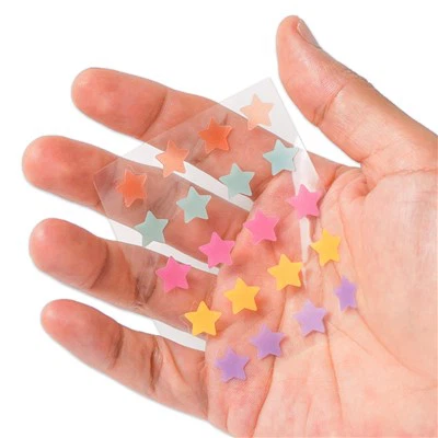 داغوں کے ل Hy ہائیڈروکولائڈ مہاسوں کا احاطہ پیچ