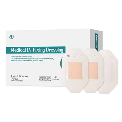 جاذب پیڈ کے ساتھ شفاف فلم ڈریسنگ